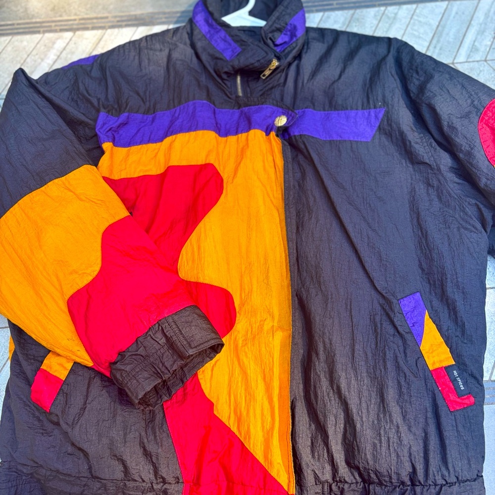 Vintage 1980’s Ski Jacket size Large UNISEX 🎿 🌶️